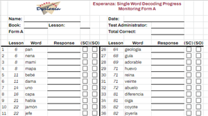 bilingual single word decoding