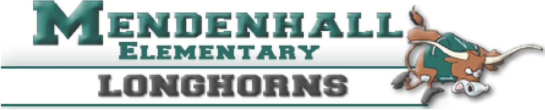 Mendenhall Elementary Longhorns logo 
