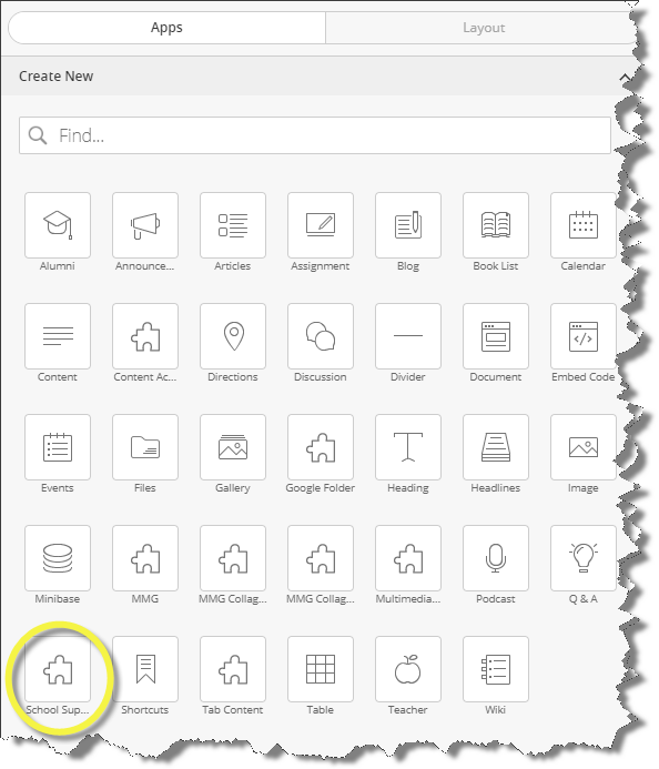 School Supply APP 
