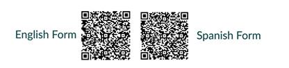 QR codes, English & Spanish