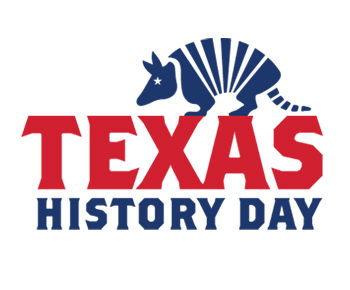 Texas History Day logo with armadillo