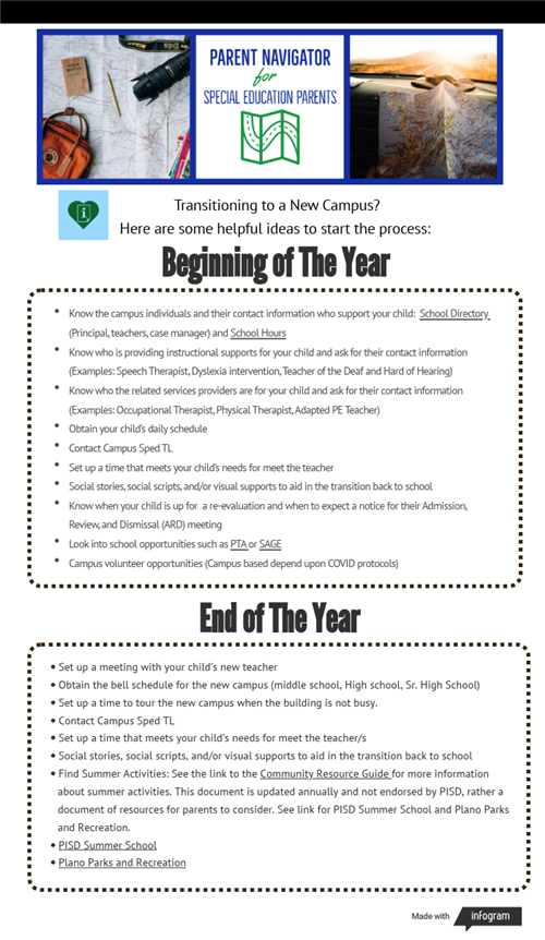 Image of flyer that is linked to image for Beginning of the year and End of the year 