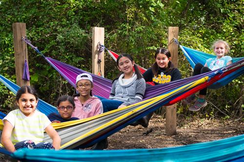 Kids at Outdoor Camp 