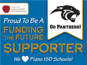 Plano East Senior High School Yard Sign Image