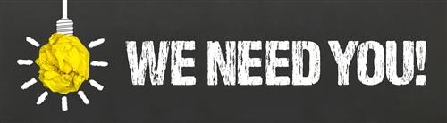 we need you
