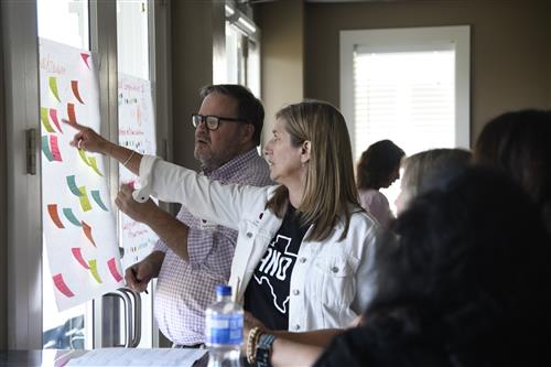 board members collaaborating