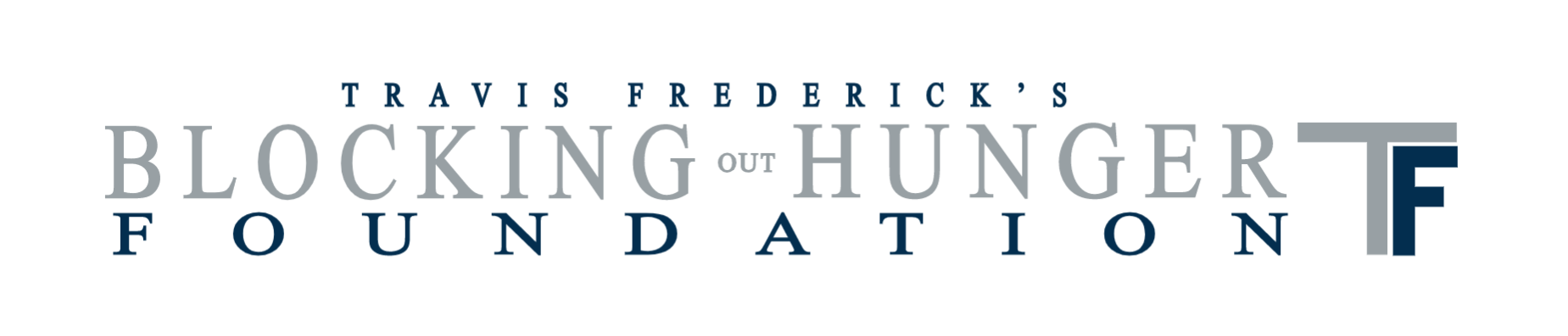 Travis Frederick's Blocking out Hunger Foundation logo 