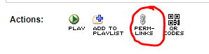 Image showing the Permalinks icon Image showing the Permalinks icon