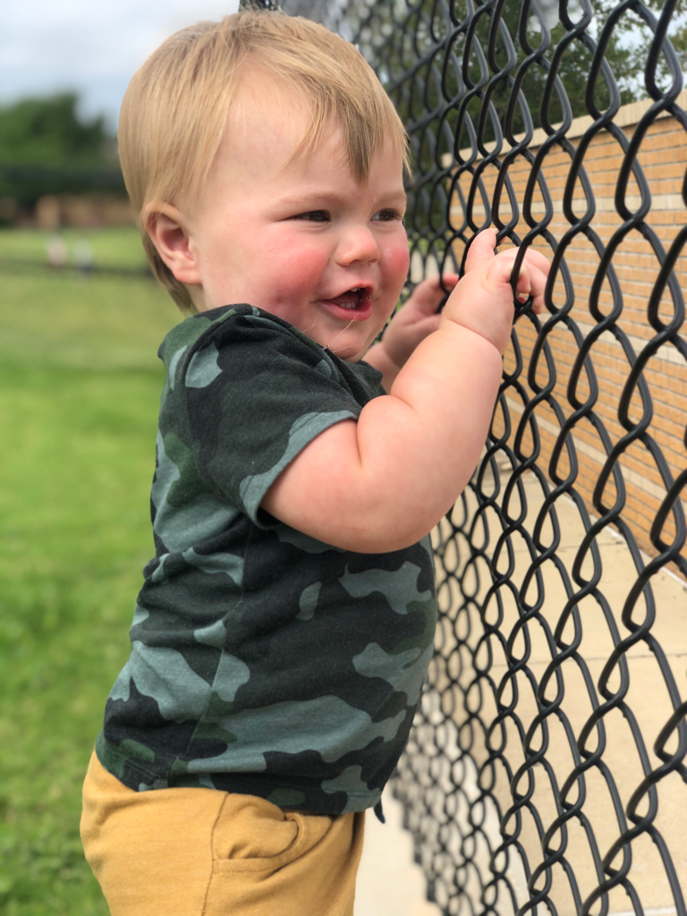 smiling young child 