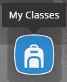 My Classes tile in Webdesk
