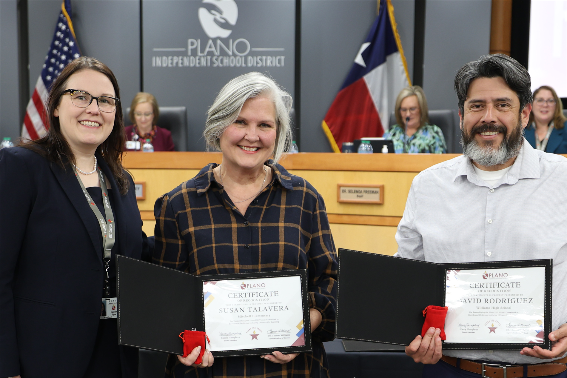April Plano ISD Proud winners