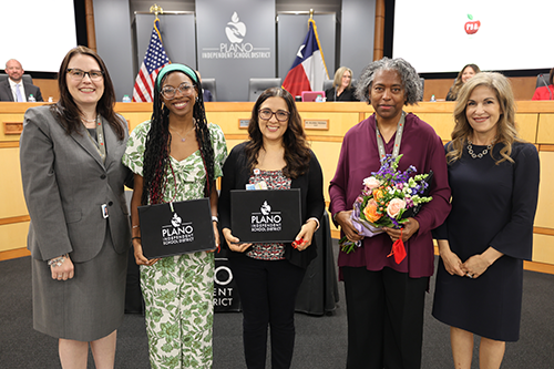 April Plano ISD Proud winners