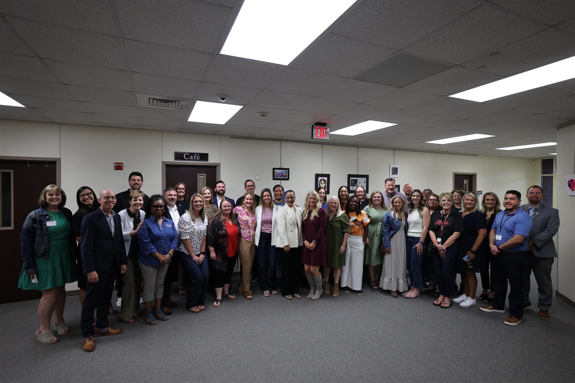 Plano ISD Principals at the Principal Appreciation Month reception