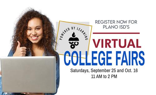 Register for Plano ISD's Virtual College Fairs 