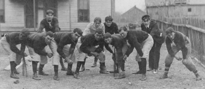 Plano's first football team 1900 